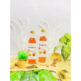 SIRO ĐÀO KING TEA( Sirup Peaches)Chai 520ml