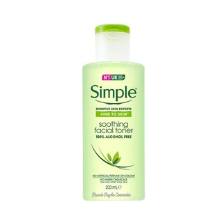 Nước hoa hồng Simple Soothing Facial Toner 200ml