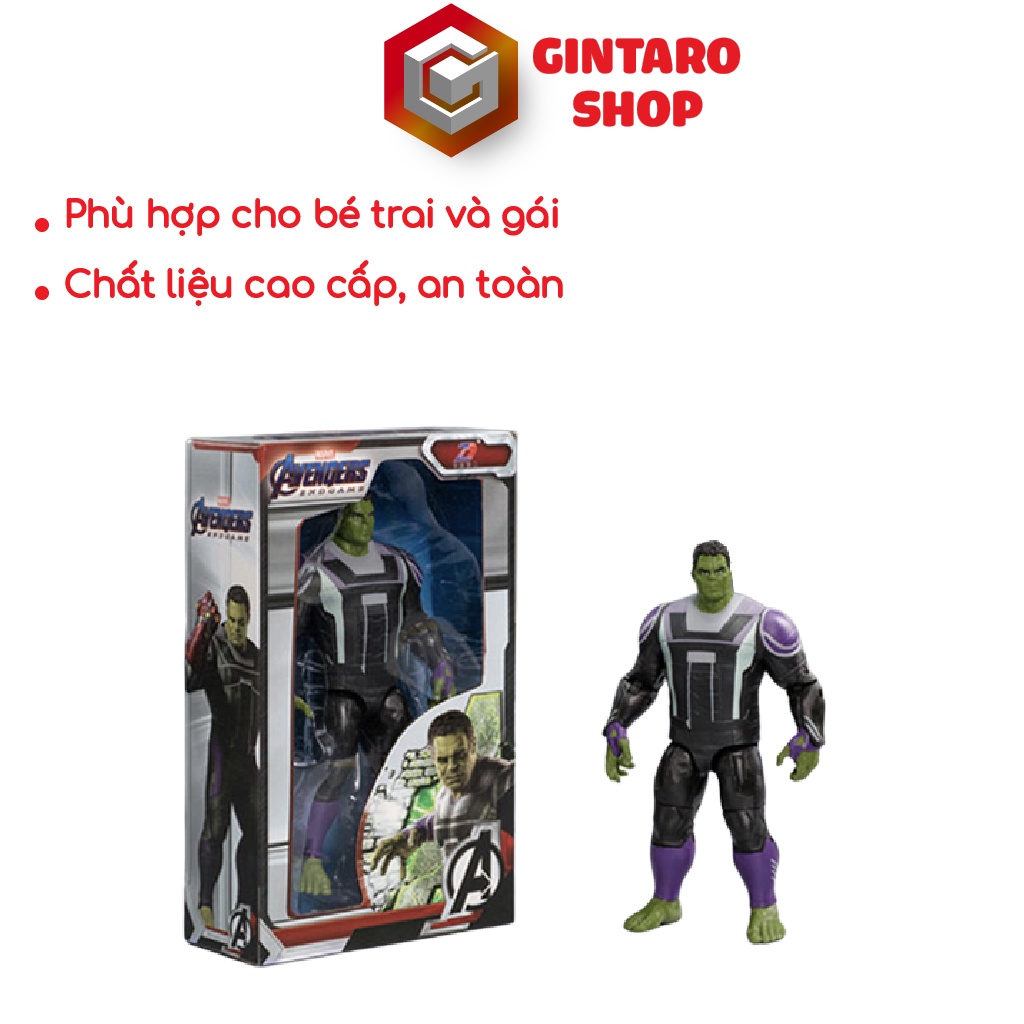 Mô hình Hulk cao cấp , Đồ chơi mô hình siêu anh hùng Hulk Gintaro Shop