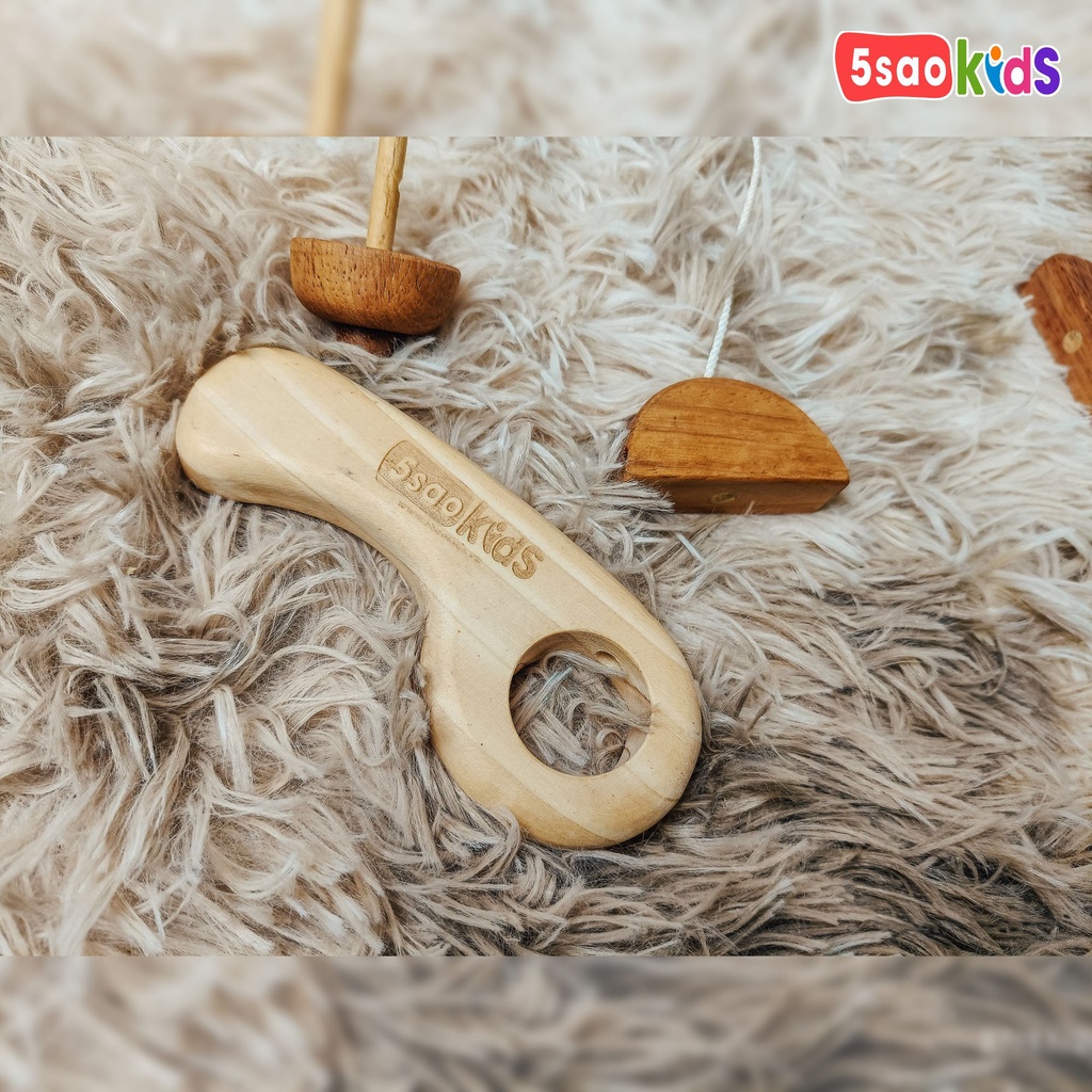 Đồ chơi con quay gỗ - đồ chơi 5saokids