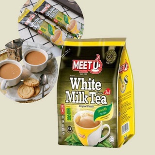 Trà sữa tự pha malaysia meet u white milk tea 3 in 1 túi 480g