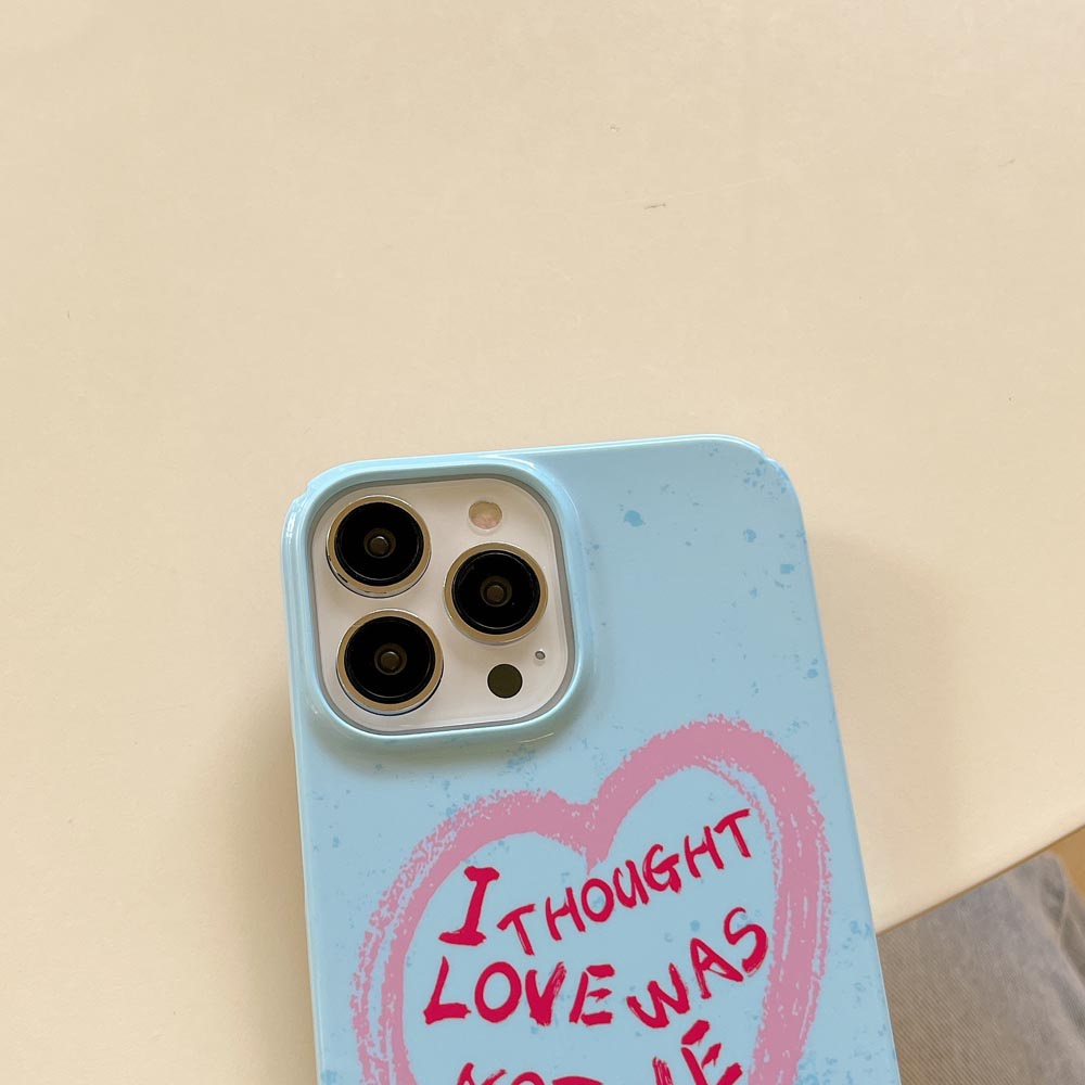 Ốp Điện Thoại Cứng Hình Trái Tim Cho iPhone 11 11ProMax 12 12Pro 12ProMax 13 13Pro 13ProMax 14 14Pro 14Plus 14ProMax