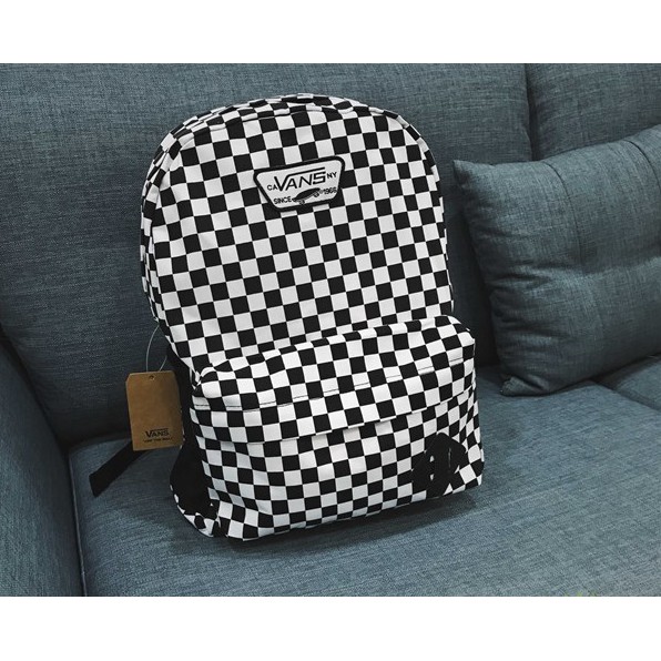 balo vans checkerboard