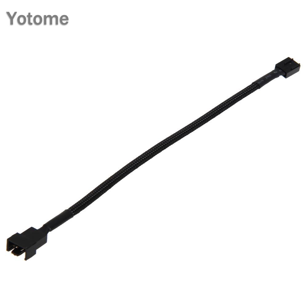 Set 5 Dây Cáp Nối Dài Quạt Tản Nhiệt 4 Pin 12in Cho Máy Tính