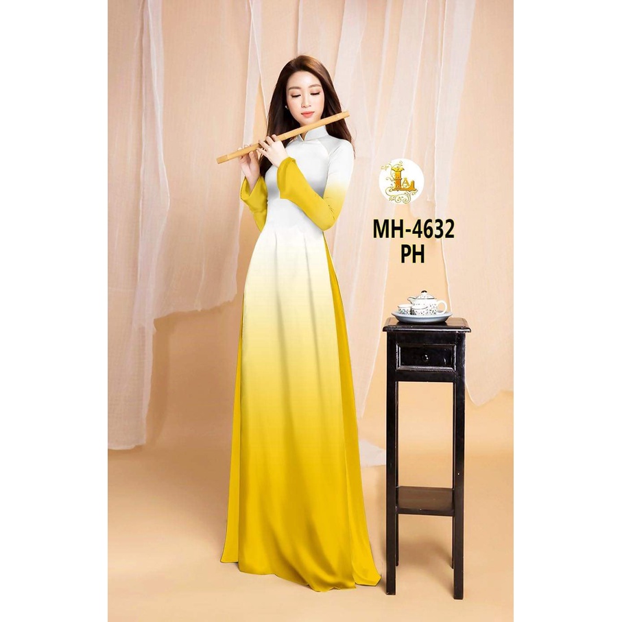 Vải áo dài loang màu , chất lụa ruby bóng nhẹ, sang trọng, mềm, mượt, mịn, mát, co giãn nhẹ bề ngang.