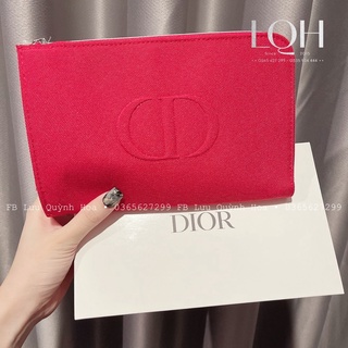 Túi gift Dior màu đỏ mềm Fullbox gift quà tặng