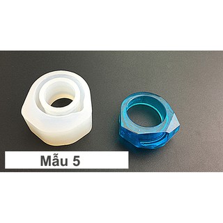Khuôn silicon Epoxy Resin làm nhẫn