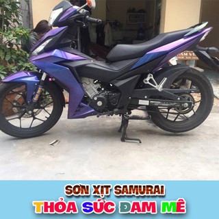Combo sơn xe máy màu 3D T901 Samurai .
