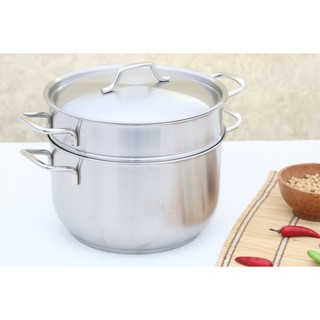 Bộ nồi xửng nắp inox fivestar st24-3dg - 24 cm