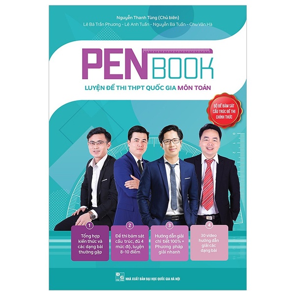 Sách Penbook – Luyện Đề Thi Tốt Nghiệp THPT Quốc Gia Môn Toán 2022