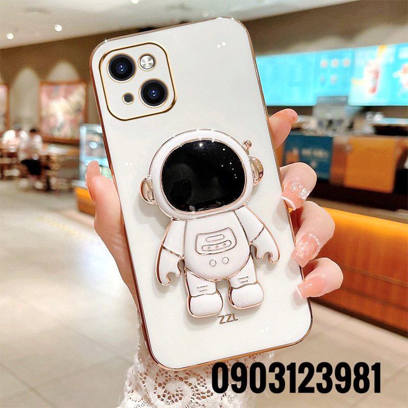 Ốp Lưng Phi Hành Gia kèm Giá Đỡ Điện Thoại cho 7plus/8plus/X/Xsmax/11/pro/promax/12/pro/promax/13/pro/promax (JA SHOP)
