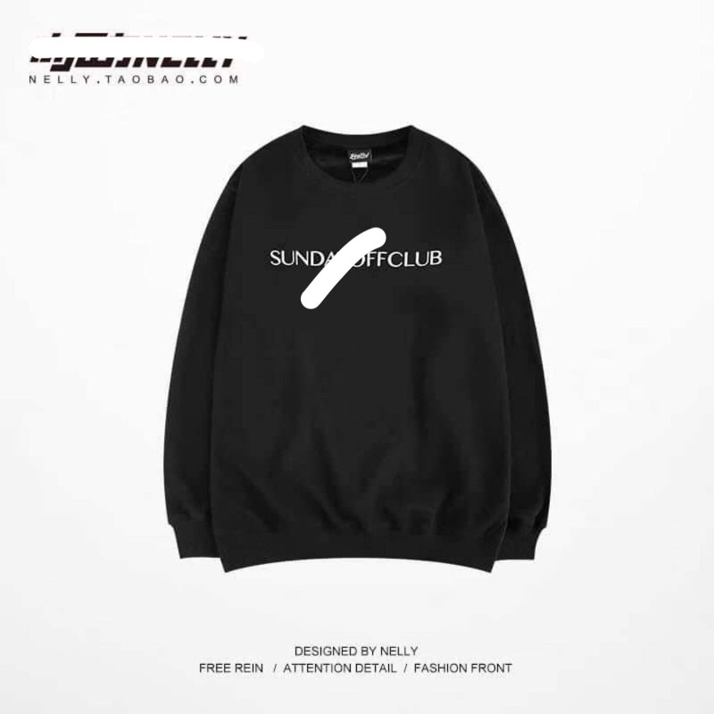 Áo nỉ SUNDAYOFFCLUB