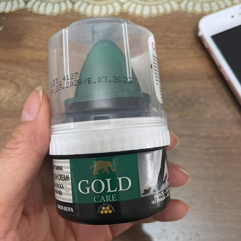 Xi Kem Đánh Giày, Đồ Da, Nhựa Xe Hơi Goldcare GC1000 - Thổ Nhĩ Kỳ