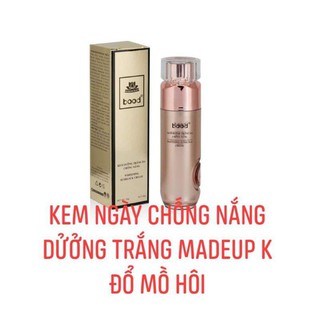 Kem bood dưỡng trắng da chống nắng madkup 50g.