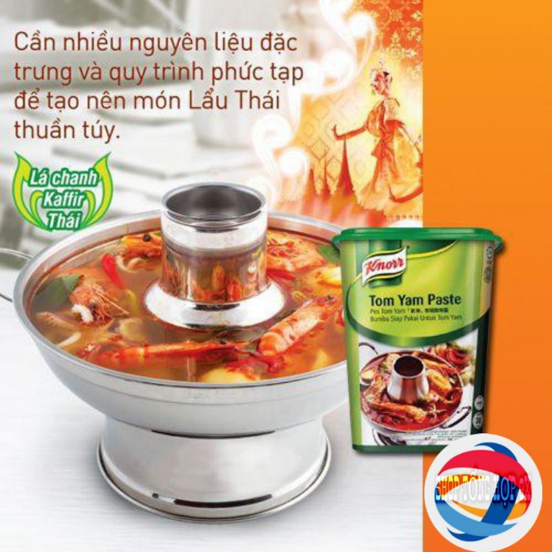 SÚP NỀN LẨU THÁI KNORR 1,5KG TOM YAM
