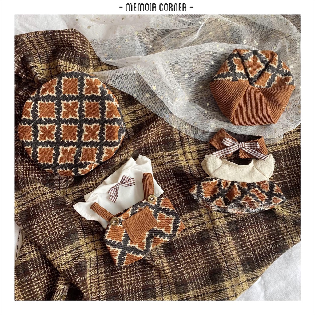 Outfit Doll 15cm & 20cm - School Trips to Europe *part 3* / tủ đồ Memoir