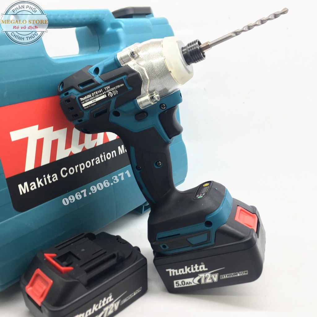 Máy Bắn Vít Chuyên Dụng Makita 72V, Model DTW 285 mẫu mới 2020