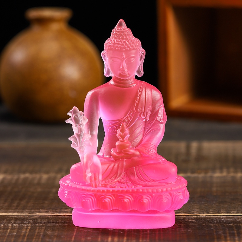 Tượng phật dược sư lưu ly như lai hồng