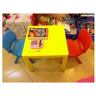 bộ bàn ghế cho bé (gồm 1 bàn và 2 ghế)