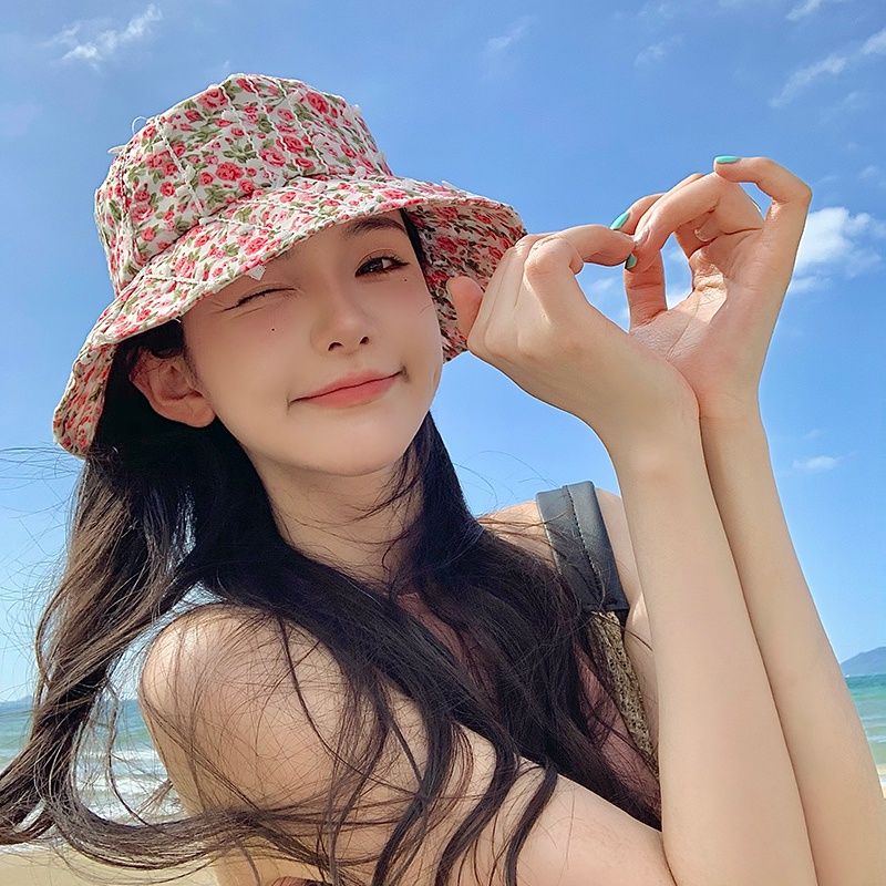 Nón Rộng Vành Chống Nắng Tia Cực Tím Gấp Gọn Thời Trang Mùa Hè Cho Nữ Edge