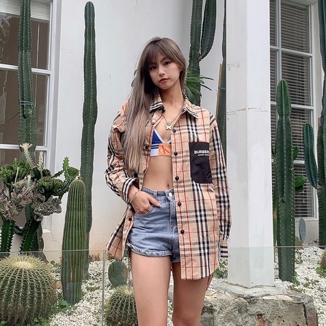 Áo Sơ Mi Nam Dài Tay Họa Tiết Caro Cổ Điển Phong Cách Châu Âu 3096 Size M-2XL