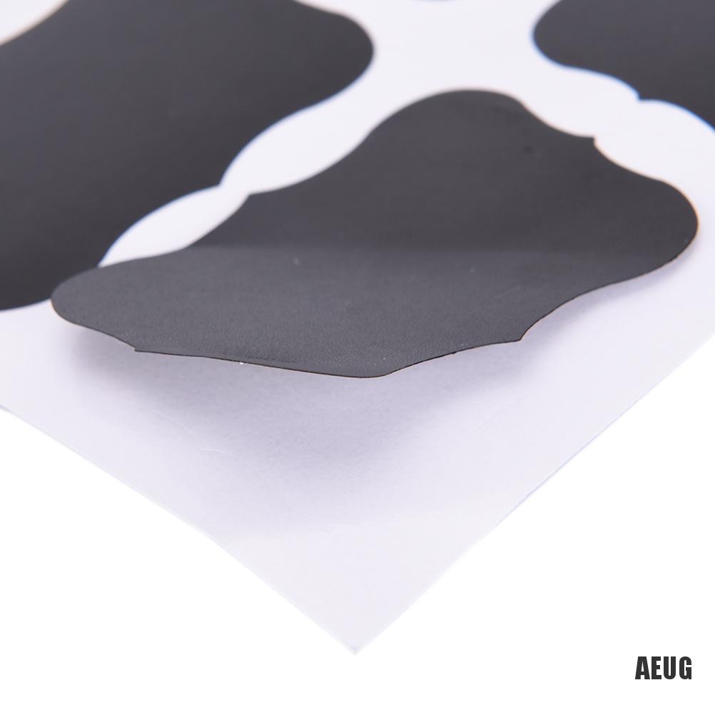 Bộ 36 Miếng Nhãn Dán Dạng Bảng Viết Phấn Cho Nhà Bếp