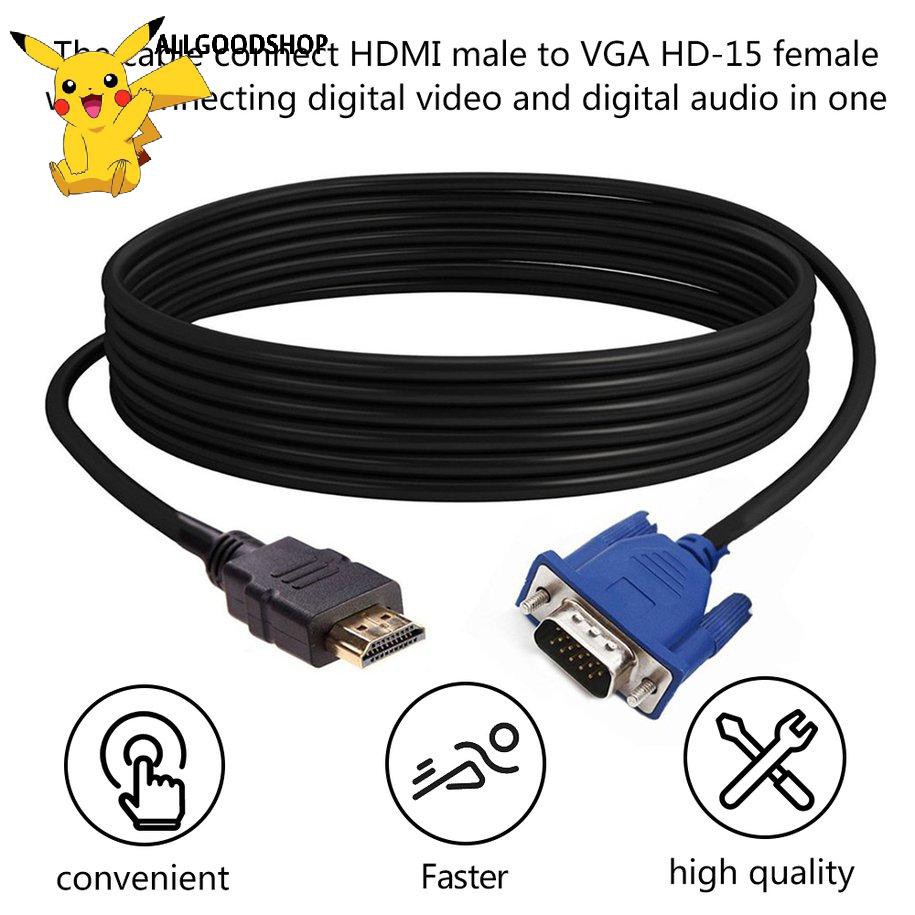 Cáp Chuyển Đổi Hdmi Sang Vga Cho Máy Tính