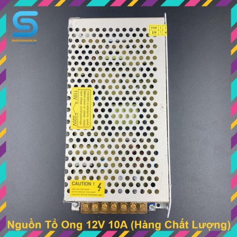 Nguồn Tổ Ong 12V 10A (Hàng Chất Lượng)