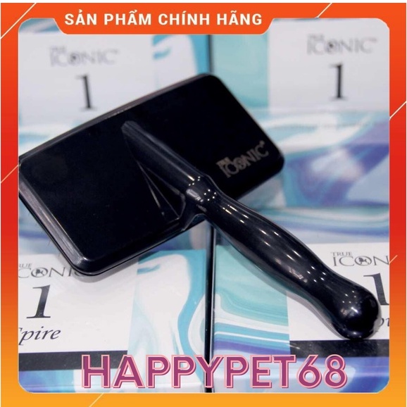 Lược chải bung bông lông gỡ rối cao cấp TRUE ICONIC cho thú cưng chó mèo nhập khẩu Malaysia