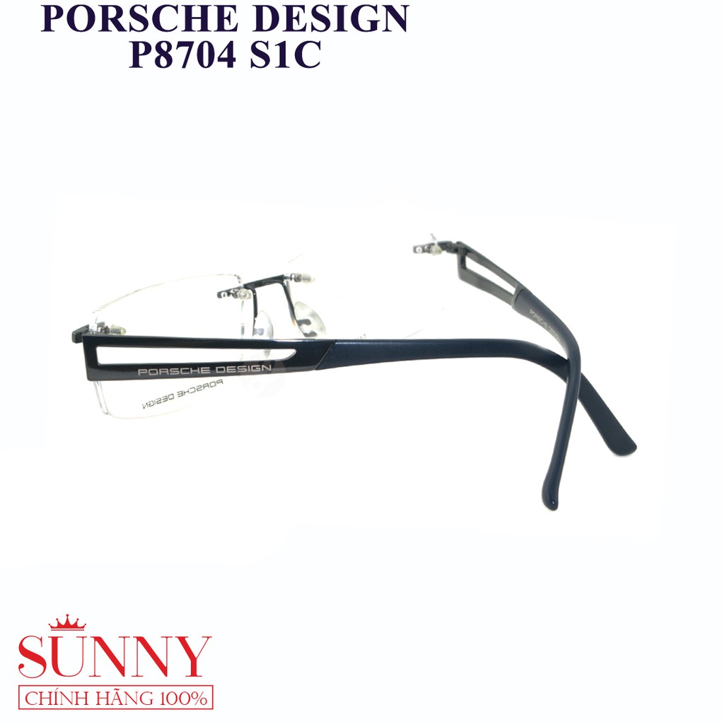 Gọng kính Porsche Design P8704 S1C chính hãng, bảo hành toàn quốc