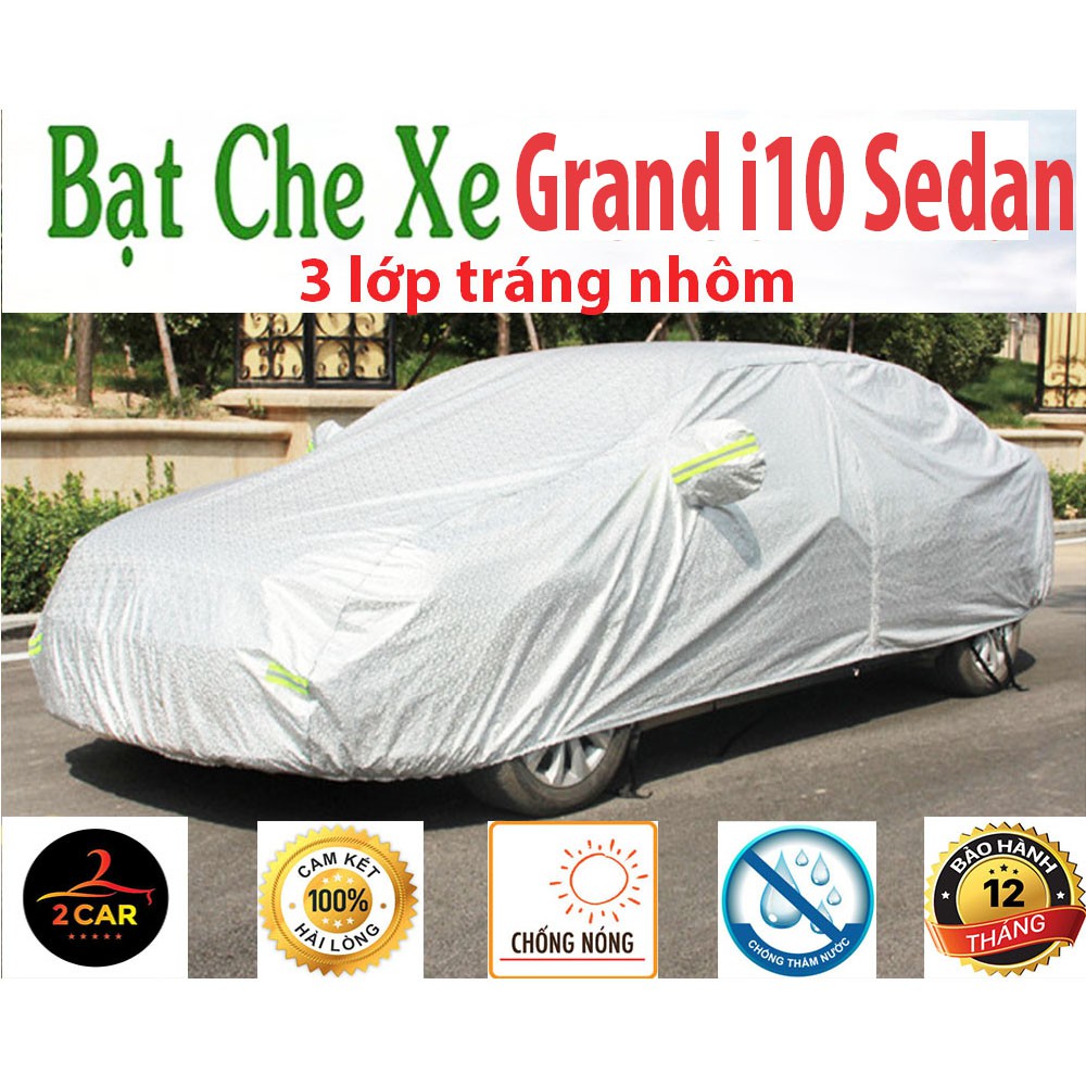 Bạt Che Phủ Xe Grand i10 Sedan Cao Cấp