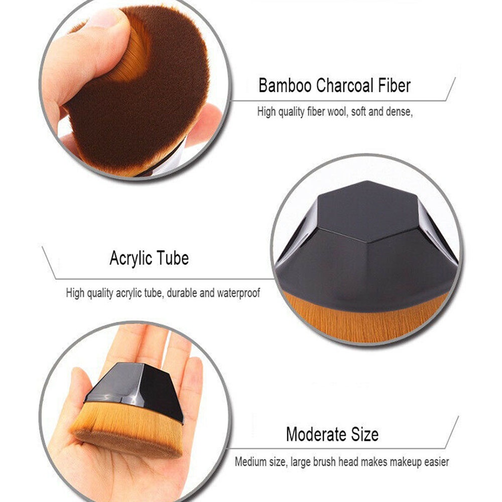 [Hàng mới về] Cọ trang điểm ANEMONE tán phấn nền kem BB mềm mại kích thước nhỏ gọn chuyên nghiệp