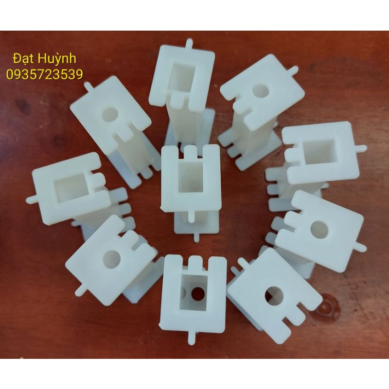 Combo 10 lõi nhựa dài lớn trắng quấn cuộn cảm phân tần loa