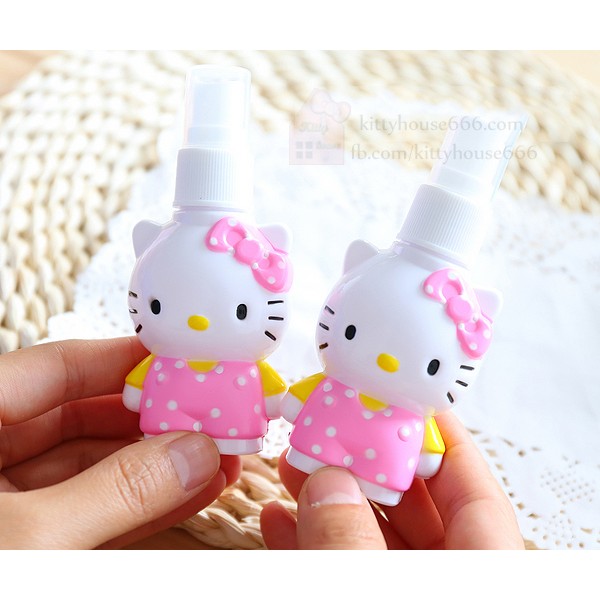 🌻BÌNH XỊT MINI HELLO KITTY 🎀 KITTY HOUSE