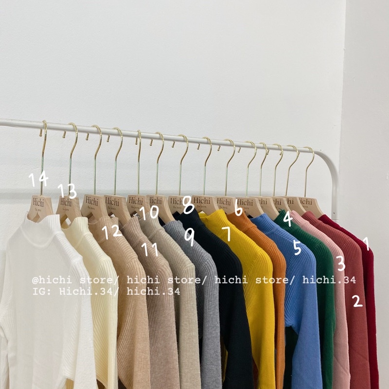 áo giữ nhiệt len body cổ 3 phân ảnh thật video chất len tăm xịn hichi | BigBuy360 - bigbuy360.vn