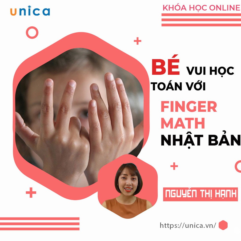 Toàn quốc- [E-voucher] FULL khóa học Bé vui học toán theo phương pháp FINGERMATH NHẬT