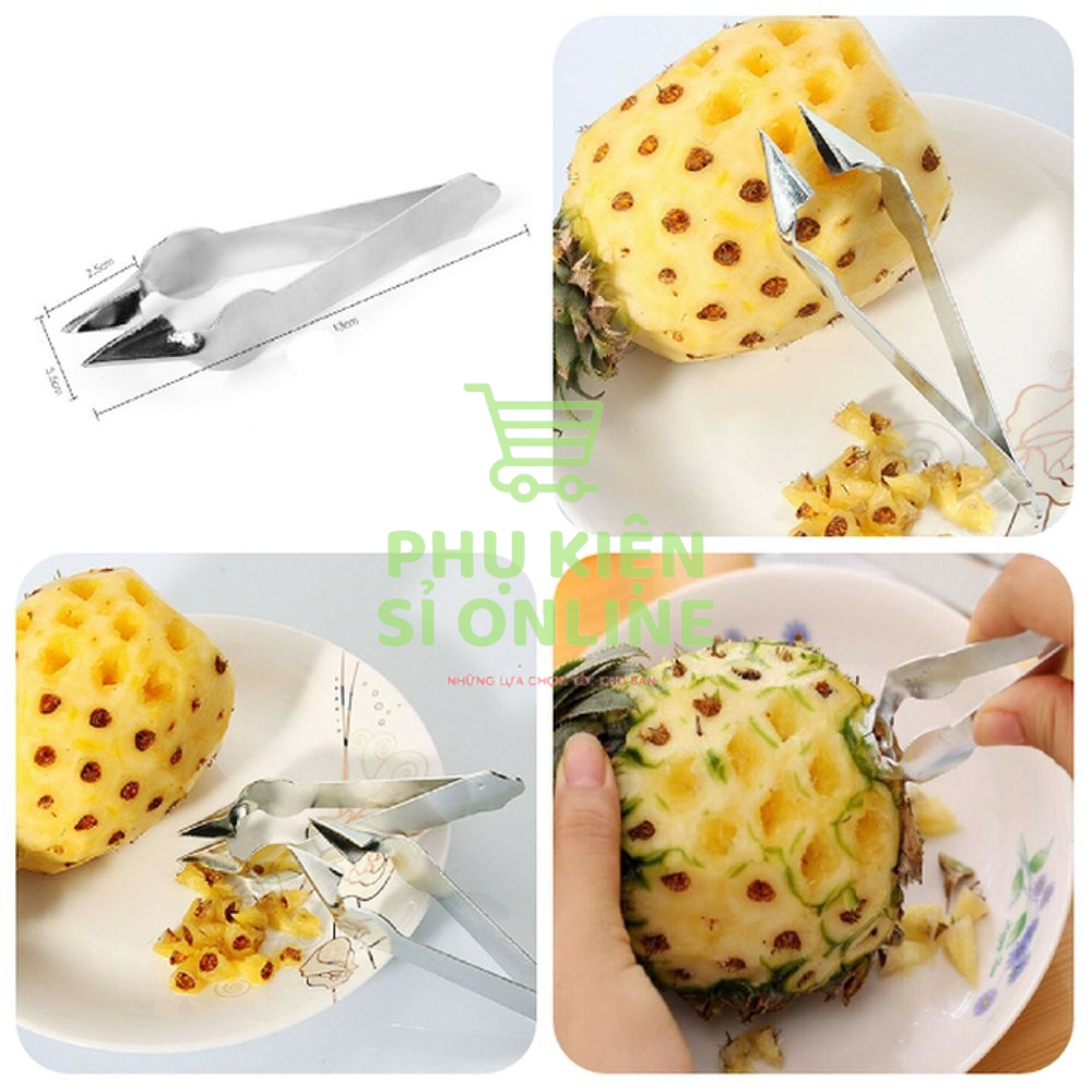 Dụng cụ gắp mắt trái dứa - trái thơm - Nhíp lấy mắt khóm thông minh, tiện lợi siêu nhanh Store4girls