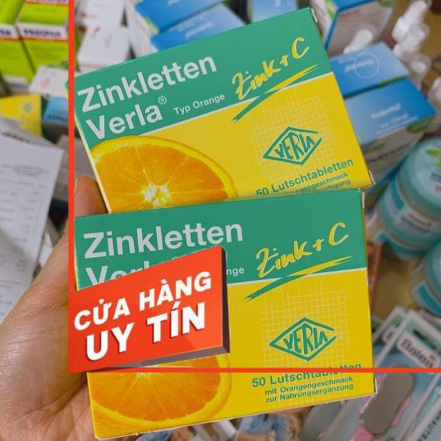 VIÊN NGẬM BỔ SUNG KẼM VÀ VITAMIN C VỊ CAM - CHO TRẺ LƯỜI ĂN, RỐI LOẠN GIẤC NGỦ, TĂNG ĐỀ KHÁNG !!!