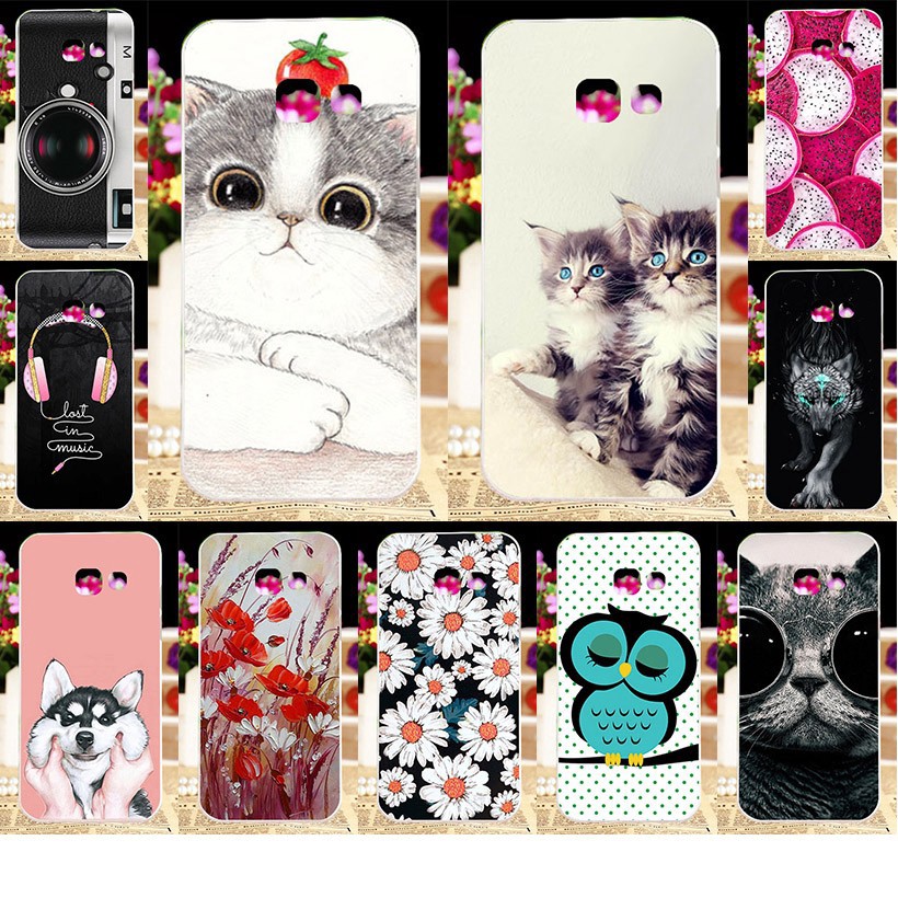 Ốp lưng silicone cho Samsung Galaxy A7 2017 a720f A720 | BigBuy360 - bigbuy360.vn