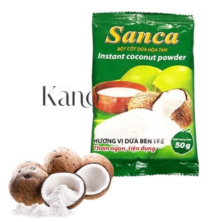 Bột Cốt Dừa Hòa Tan SANCA 50gr