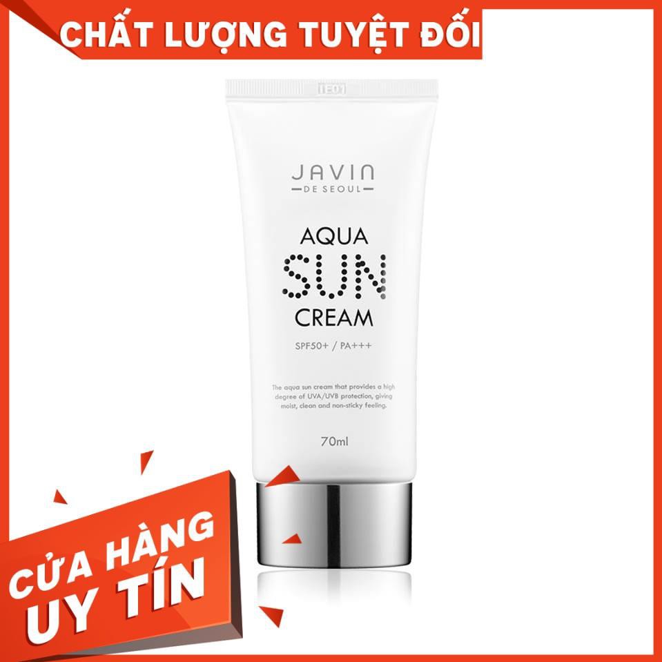 Kem chống nắng – Javin Tiara Aqua Sun Cream SPF 50/PA+++ 70ml