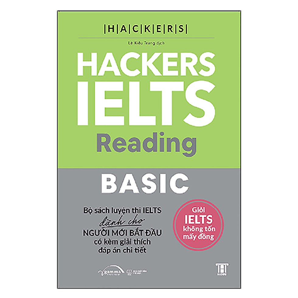 Sách - Hacker Ielts Basic (Lẻ tùy chọn)