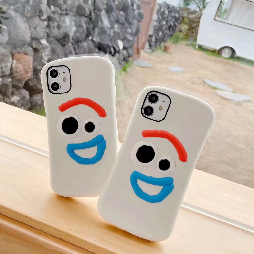 Ốp điện thoại cao su silicon mềm in hoạt hình 3D cho iPhone 12 Pro Max 11 Pro Max 6 6s 7 8 Plus SE XR Xs Max