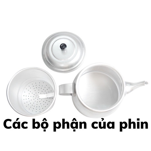Phin cafe pha cà phê nhôm loại to cỡ lớn đẹp 1 lạng và 2 lạng dùng gia đình hoặc bán quán - Dụng Cụ Pha Chế Đà Nẵng