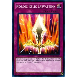 Thẻ bài Yugioh - TCG - Nordic Relic Laevateinn / LEHD-ENB26'