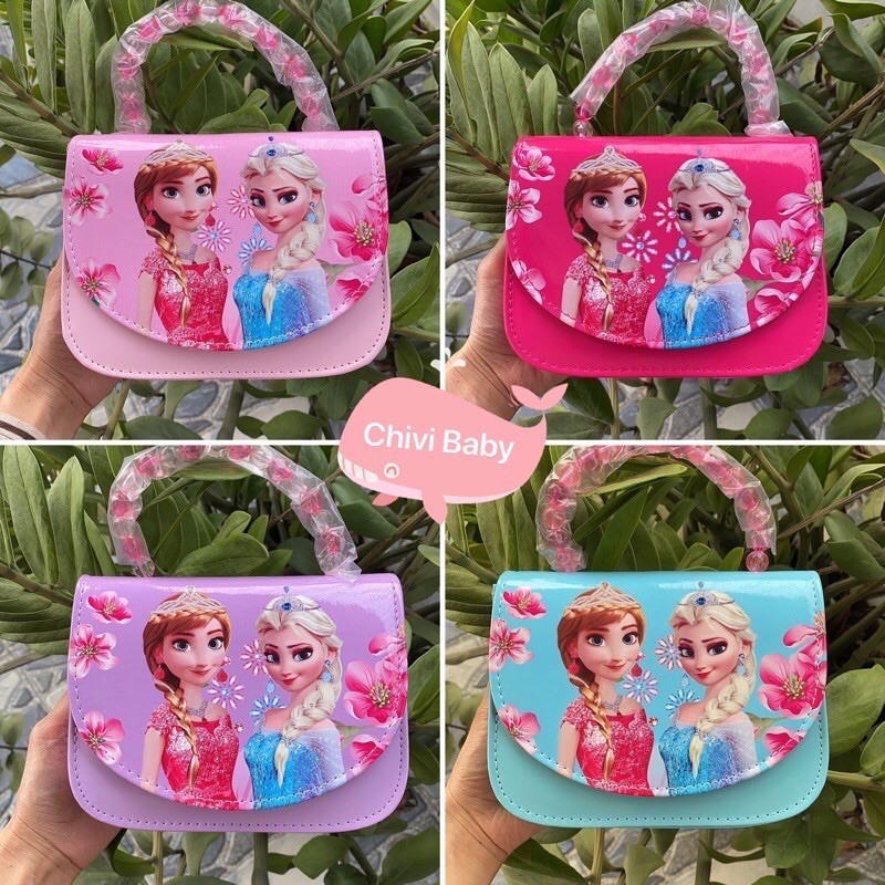 TÚI ELSA QUAI HẠT CHO BÉ