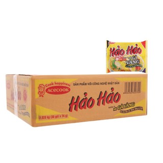 Mì Hảo Hảo Gà Nấm Kim Châm 74g thùng 30 gói