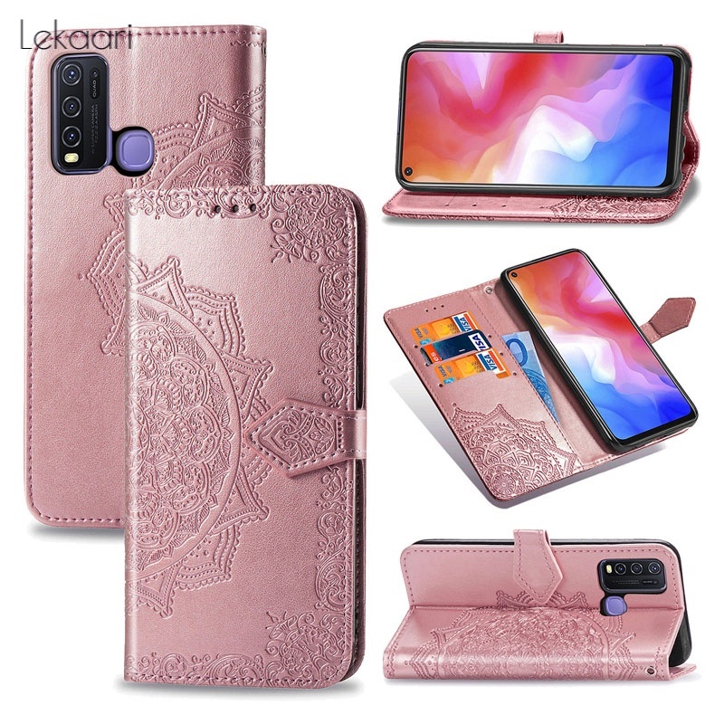 Lekaari MANDALA Bao Da Đa Năng Thời Trang Cao Cấp Cho Điện Thoại Samsung Galaxy Note 20 Ultra 10 Pro 9 8 A2 Core A6S A8S G530 Grand Prime