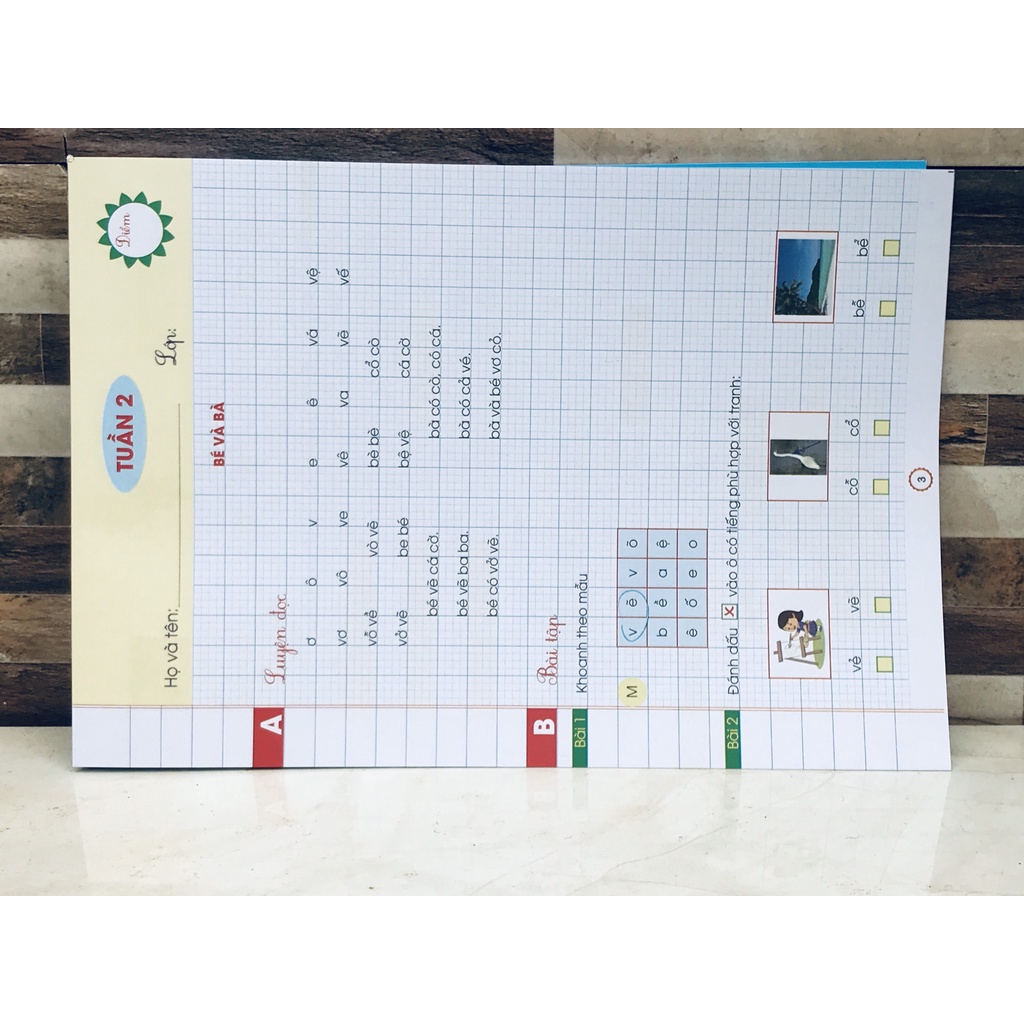 PHIẾU BÀI TẬP CUỐI TUẦN MÔN TOÁN, TIẾNG VIỆT , TIẾNG ANH  LỚP 1THEO CHƯƠNG TRÌNH MỚI - vanphongpham thịnh phat