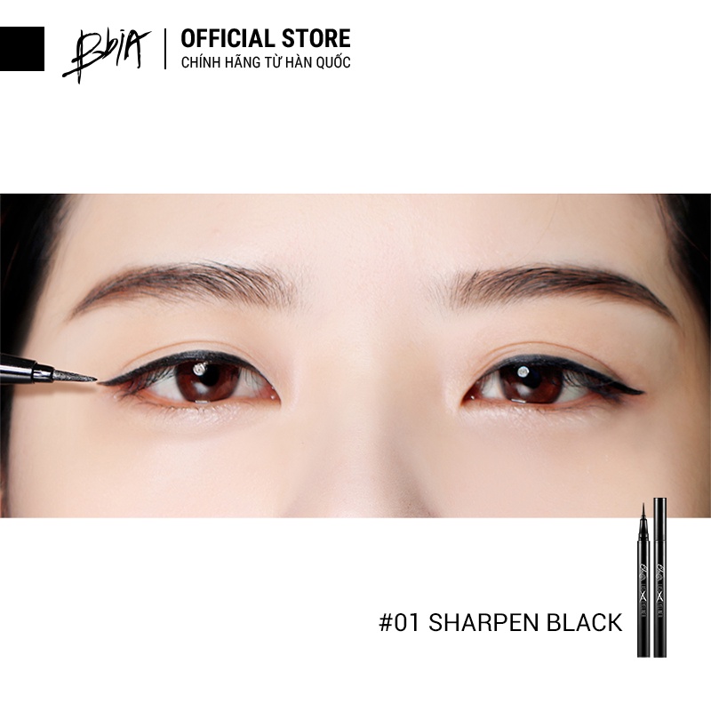 Kẻ Mắt Nước Bbia Last Pen Eyeliner - 01 Sharpen Black 0.6g - Bbia Official Store